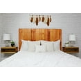 thumbnail image 2 of Barn Walls Gunstock Floating Headboard Handcrafted in America Real Solid Wood - Color Sample, 2 of 9