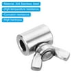 thumbnail image 4 of Unique Bargains 304 Stainless Steel 6mm Hole Wire Rope Clips, 6Pcs Wire Rope Clamp Fasteners Screws, Silver, 4 of 7