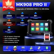 Autel Maxicom MK908 Pro II Car Diagnostic Scanner, Bidirectional Control J2534 Online, 38+ Services, 3000+ Active Tests