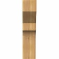 thumbnail image 2 of 5 1/2"W x 8"D x 24"H Monterey Smooth Corbel, Western Red Cedar, 2 of 9