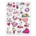 thumbnail image 3 of Peanuts® Valentines Sticker Pack - 2 Sheets, 25 Valentines Day Designs, Largest 2¾", by Current, 3 of 5
