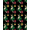 Black, Pattern 3, variant on ODIKA 4'x6' Machine Washable Non-Slip Area Rug, Whimsical Ballet Poses Framed by Ornate Vine Hook Design High Traffic Rug, Blue, 645921