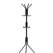 Den Haven Coat Rack Stainless Steel Hat Stand 12 Hooks Clothes Hanger Hall Tree