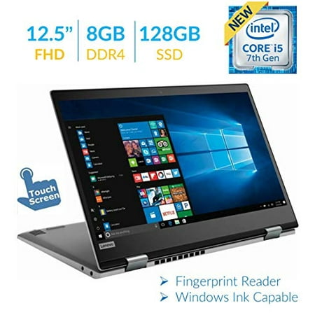 Lenovo Yoga 720 12.5?? 2-in-1 Touchscreen FHD IPS (1920 x 1080) Laptop PC, Intel Core i5-7200U, 8GB DDR4, 128GB SSD, USB