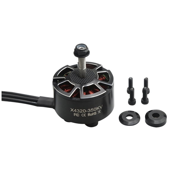 X4320 350KV Brushless Motor 3-12S Low Noise High Speed Long Range for 15inch RC FPV Drone Model Parts