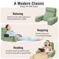 thumbnail image 3 of Almohada de lectura para cama Selectico de 19 pulgadas con brazos integrados y bolsillos grandes, co, 3 of 8