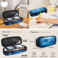 thumbnail image 7 of Jeiento Dolphin Backpack for Boys Primary School Bag and Lunch Bag Set Pencil Case Elementary Students Bookbag Back Packs Blue Ocean Kids Child Daypack Back To School Rucksack Satchel, 7 of 7