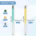 thumbnail image 2 of Stylus Pens for Touch Screens, 2 in 1 High Sensitivity Universal Pen Green Yellow, 2 of 7