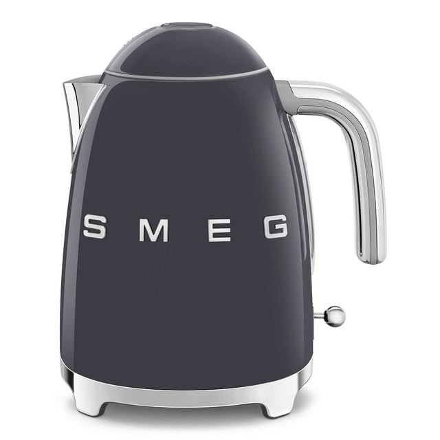 SMEG 50's Retro Style 7 Cup Electric Kettle Slate Grey KLF03GRUS