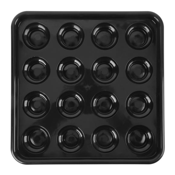 Billiards Tray, 16 Holes Billiard Storage Tray Thickened Plastic For Home