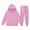 G362-Pink, variant on HFHAPW Boys Girls 2 Pieces Sweatsuits Pullover Hoodie and Sweatpants Girls Fashion Tracksuit Set Birthday Fall Winter 2-13T Outfits(Navy,12-13 Y)