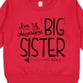 thumbnail image 3 of Inktastic I'm the Awesome Big Sister Toddler Sweatshirt, 3 of 4