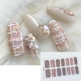 thumbnail image 3 of 14 Autocollants pour Ongles Conseils/feuille, Bandes de Manucure Mode, Décalcomanies pour Manucure R3W0, 3 of 6