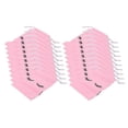 thumbnail image 2 of 50 Pieces Eyelash Aftercare Bags Plastic Makeup Bags Toiletry Makeup Pouch Cosmetic Travel with Drawstring Pink,S, 2 of 4