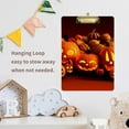 thumbnail image 6 of FMSHPON Halloween Pumpkins Clipboard Hardboard Wood Nursing Clip Board and Pull for Standard A4 Letter 13x9 inches, 6 of 6