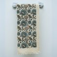 thumbnail image 5 of Soft Cotton Waffle Weave Towel by Fabdivine – Hand Block Print, 17" x 32", Set of 2, Sun Flower, 5 of 5
