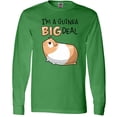 thumbnail image 3 of Inktastic I'm a Guinea Big Deal with Cute Guinea Pig Long Sleeve T-Shirt, 3 of 5