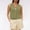Shirts-108Army Green, variant on Button Down Vests for Women Sleeveless V-Neck Casual Waistcoat Tops Solid Color Tank Tops Linen Texture Summer Trendy Outfits