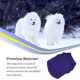 thumbnail image 5 of Methold Ropa para cachorros, suministros de algodón para mascotas, camisetas transpirables para perros, chaleco para perros de estilo sencillo Ropa para mascotas Violeta METRO, 5 of 6