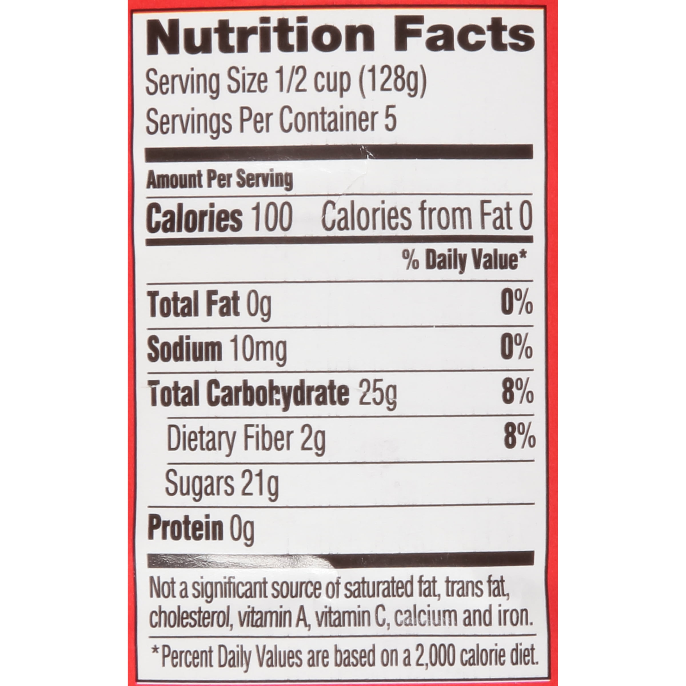 Musselman S Cinnamon Applesauce Nutrition Facts Nutrition Ftempo