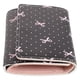 thumbnail image 1 of unbranded Cartera Mujer PU Con Negro Y Lunares Compacto Y Práctico Para Tarjetas, 1 of 7