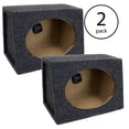 thumbnail image 2 of Q Power Angled Style 6 x 9 Inch Car Audio Speaker Box Enclosures, 4 Speakers, 2 of 9