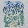 thumbnail image 3 of Country Roads Take Me Home T-shirt Rustic Mountains Road Trip Music Men's Tee, 3 of 7