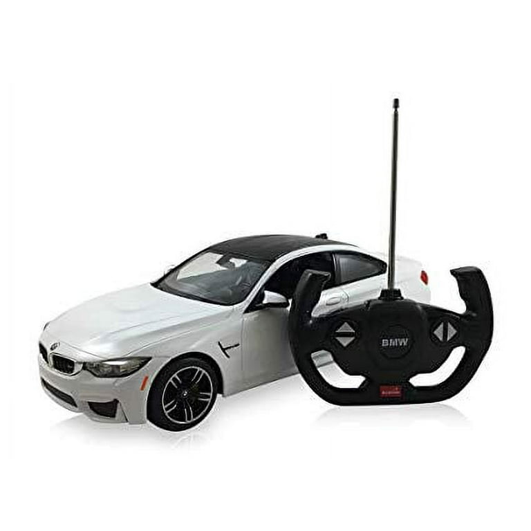 BMW M4 1:14 Scale Radio Controlled Model Car (White) by Rastar