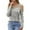 Grey, variant on EDFBUYKRS Women Plus Size Tops Pleated Crewneck Long Sleeve Shirts Dressy Casual Blouses Fall Tunic Tops Xl