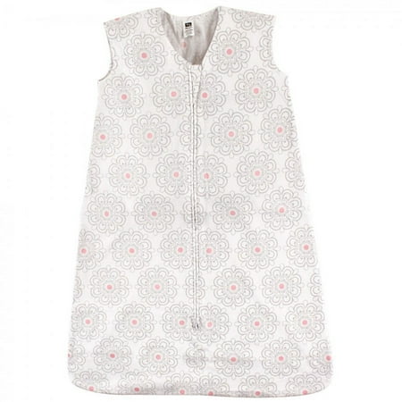 UPC: 0660168510539 | Hudson Baby Infant Girl Cotton Sleeveless Wearable Sleeping Bag Sack Blanket Floral 6-12 Months