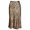 Khaki Leopard, variant on Amy Babe Women's Elegant Satin Midi Skirt High Waist Hidden Elastic Band Flowy Skirts Work Skirts