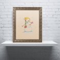 thumbnail image 3 of Trademark Fine Art "Little Red Bird" Canvas Art by Jennifer Nilsson, Gold Ornate Frame, 3 of 4