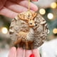 thumbnail image 1 of Decoración navideña, adornos navideños, regalos navideños, adorno navideño de muñeco de nieve para árbol de Navidad, adorno colgante redondo., 1 of 3