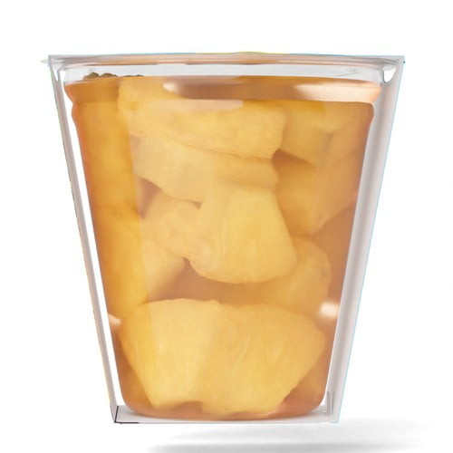 Dole Tropical Gold Pineapple Chunks in Juice Fruit Pot 198g, British Import (Pack of 3)