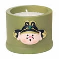 thumbnail image 2 of Fiudx Vela Aromática con Un Bonito Diseño de Cera Verde, Aroma Fresco y Duradero, Cuerpo de Taza Reutilizable, Ideal para Decorar El Hogar, Regalo de Cumpleaños o para Crear Un Ambiente Relajante. Pe, 2 of 6