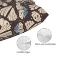 thumbnail image 3 of Balery Vector Butterflies Funda de Cojín Estampada, Regalos para Mujeres, Regalos de Amor para Ella, Regalos para Novia o Esposa, Funda de Almohada-20"x30", 3 of 6