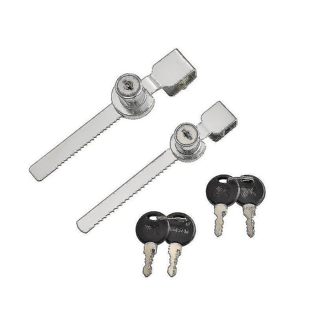 Cerradura y llave de puerta de vidrio para vitrina deslizante, terrario para reptiles, de alta calidad, alicates, cerradura de seguridad, 2 uds.