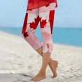 thumbnail image 2 of MIASHUI Leggings Imprimés Mode Décontractée pour Femmes Pantalon Confortable pour un Ajustement Extensible et un Port Confortable Style Quotidien Rose,TG, 2 of 5