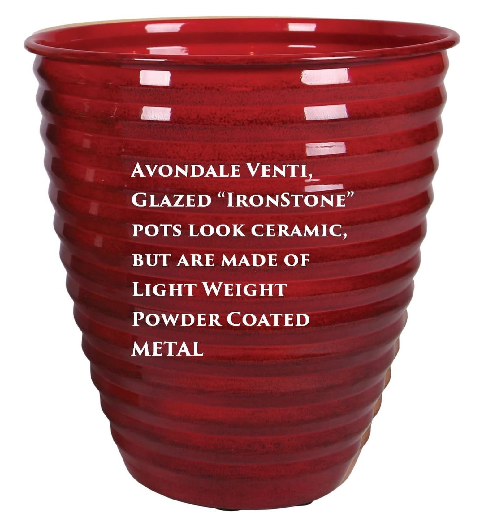 MPT01978 Avondale Classic Flower Pot, 14", Autumn
