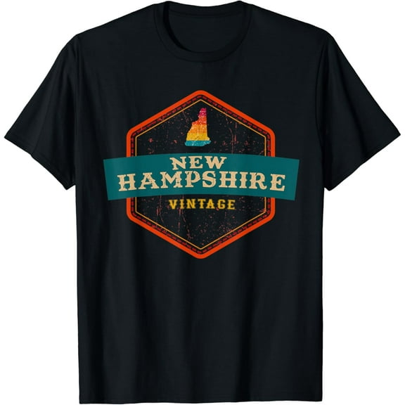 New Hampshire NH Graphic Souvenir Love Distressed State T-Shirt