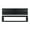 Black, variant on Deltana MS0030U26D Mail Slot; Heavy Duty; Satin Chrome Finish