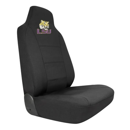 - LSU Tigers Embroidered Seat Cover Car Auto College Truck SUV CDG (Breathable & Durable)