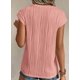 thumbnail image 2 of Remera PRETTYGARDEN Rosa Manga Corta Texturada XL, 2 of 8