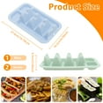 thumbnail image 2 of 2Pcs Reusable Silicone Taco Plate Holder With Divider Dishwasher Safe Anti Slip Taco Shell Plate for Wedding Party Picnic Family Dinner, 2 of 9