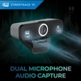 thumbnail image 6 of Webcam with Microphone True 1080P Full HD USB Web camera with Adjustable View Angle, Noise Cancellation for Zoom, Skype, Teams, Conferencing, Work with Windows and Mac, 6 of 10