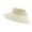 White, variant on HAIJIE UPF 124+ Travel Brim Women's Sun Visor Hats Wide Brim Straw Beach Hat Ponytail Packable Beach Mens Tennis Hats Swimsuit Women Fedora Hats for Summer Fishermen Hat Sunhats for Women Womens Hats