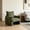 Green + Chenille + 1 Seat + Foam, variant on AUU 34.3" Modern Chenille Oversized Accent Chair – Plush Cushion, Soft Upholstered Single Sofa Armchair for Reading, Living Room, Small Space, Bedroom