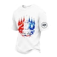 thumbnail image 2 of Trgacdwlo 1776-2026 USA 250th Anniversary Shirt USA Flag Mens 4th of July Shirt Short Sleeve 250 Years America Flag Tops, 2 of 6
