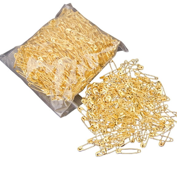 DESIGNICE Safety Pins,Large Size Safety Pins,Heavy Items Large Safety Pins,Gold-2