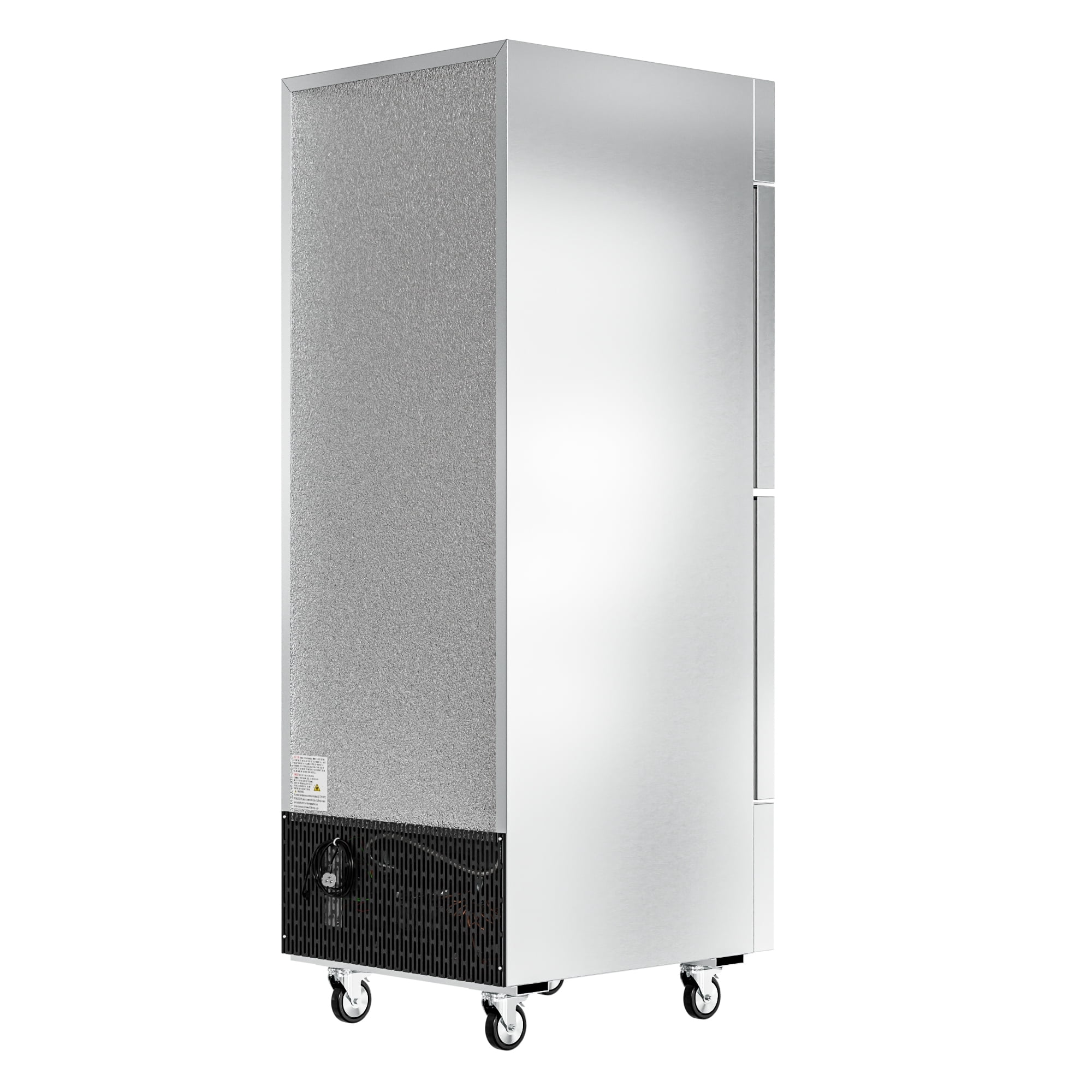 28 in. Commercial Stainless Steel Solid Half Door Reach-In Refrigerator, 23 cu. ft.